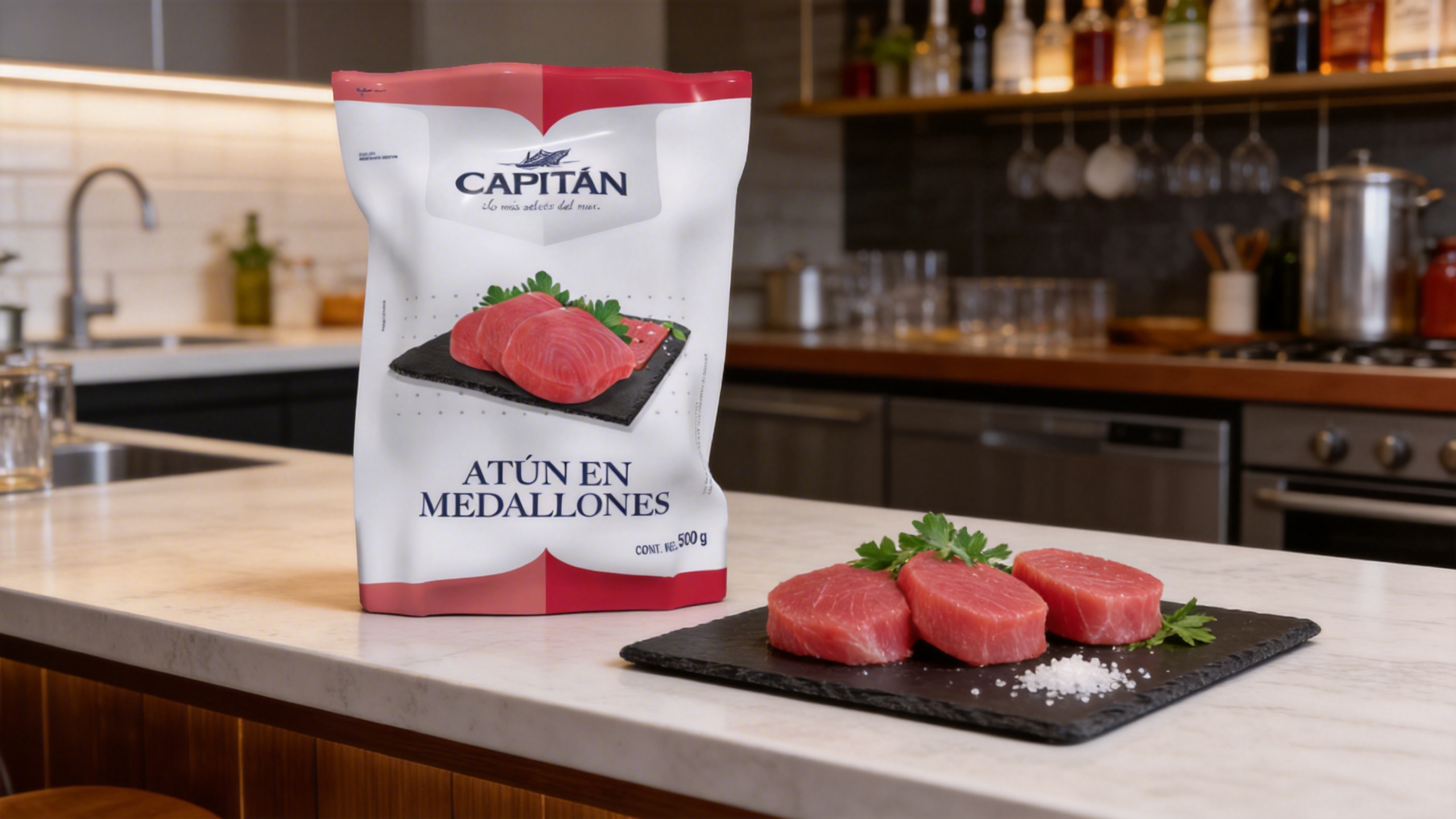 Atún en Medallones — Capitán