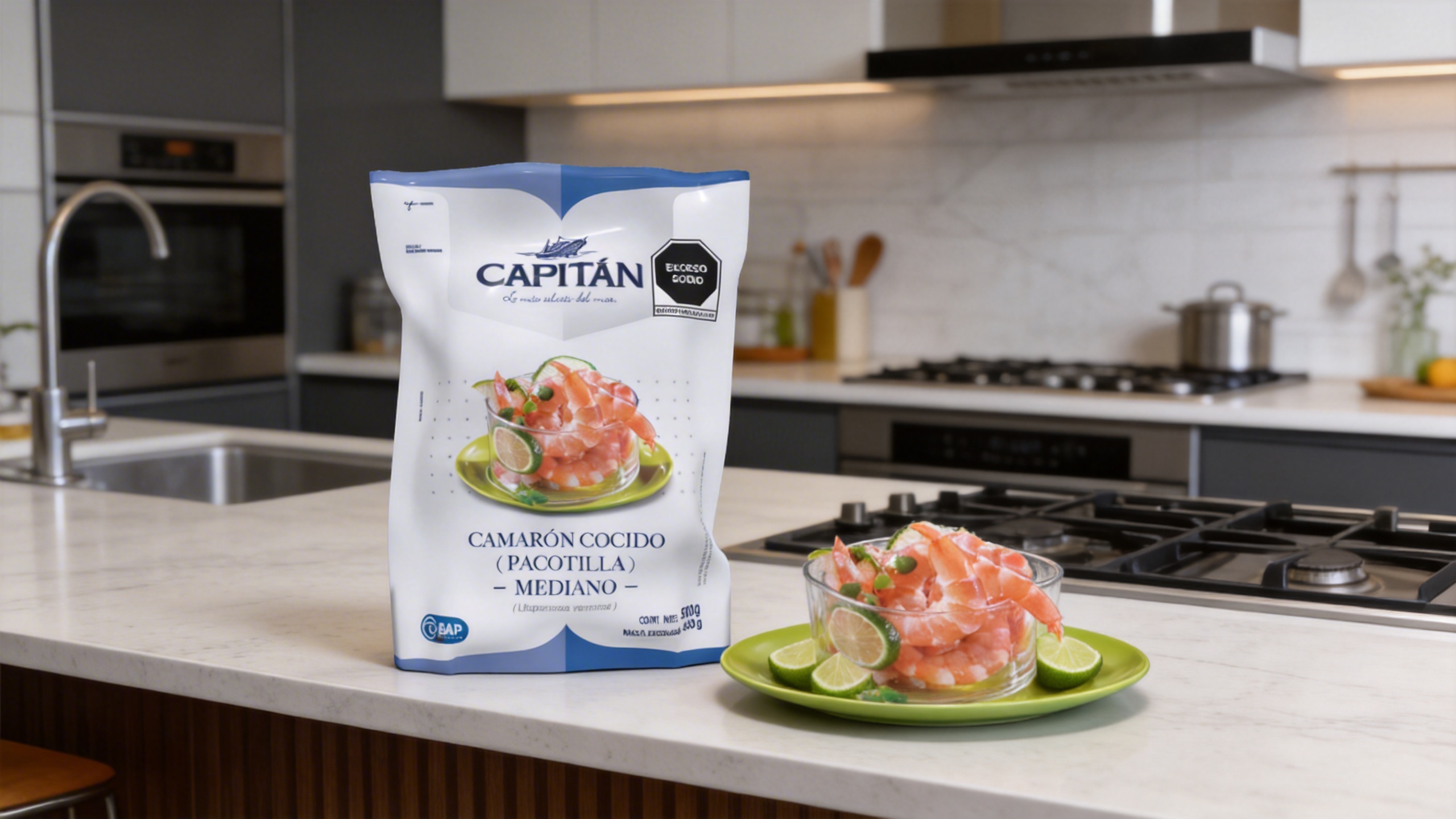 Camarones Cocidos — Capitán
