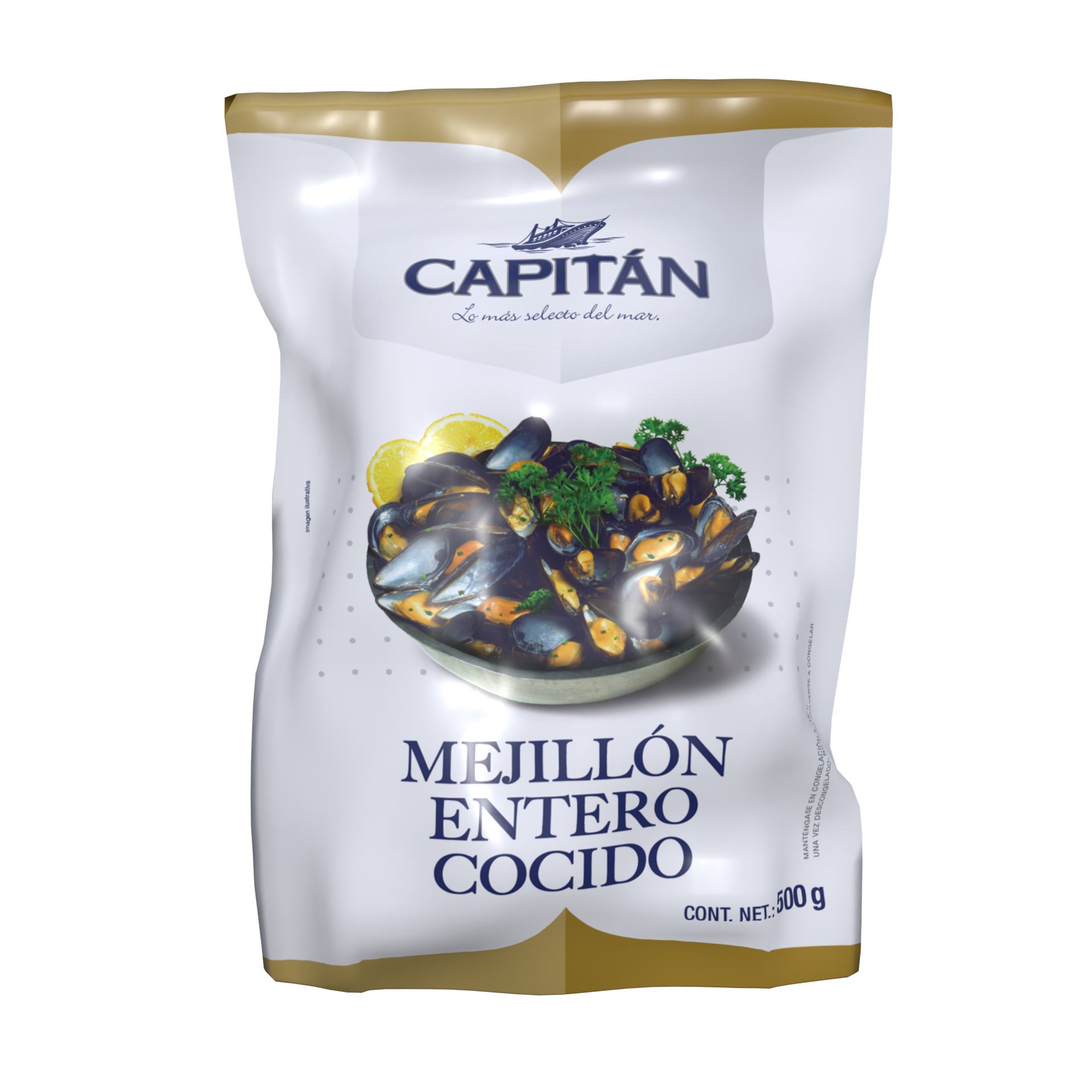 Mejillón Entero Cocido